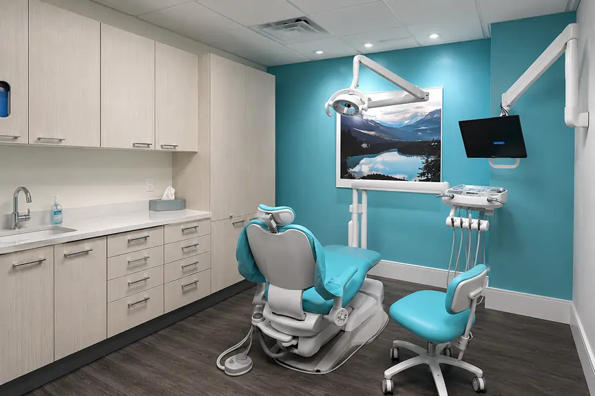 Smiling family at Grimsby Lake Dental