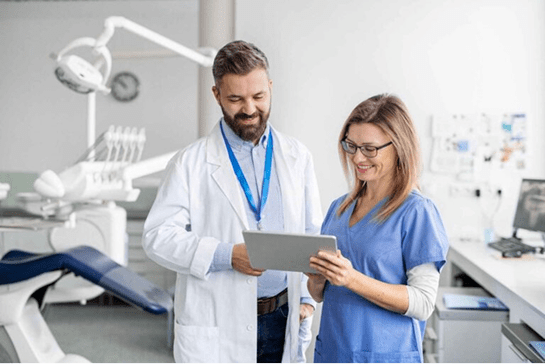 Dental team at Grimsby Lake Dental